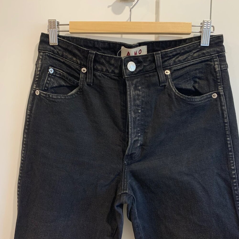 AMO babe high rise slim straight jeans - Picture 5 of 12